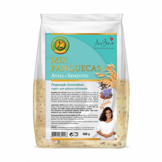 Imagem de MIX PANQUECAS S/AÇÚCAR AB CEM PORCE 500G