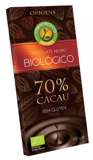 Imagem de CHOCO NGRO 70% CACAU CEM PORCENTO 100G