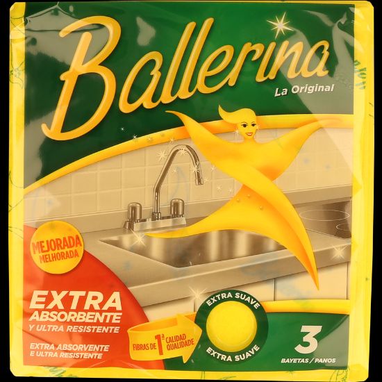 Imagem de PANO MULTIUSOS CIF BAILARINA TRIPLO