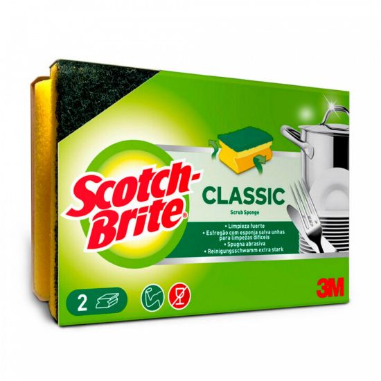 Imagem de ESFREGÃO SALVA UNHAS SCOTCH BRITE 2UN