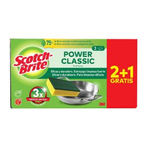 Imagem de ESFREGÃO SALVA UNHAS SCOTCH BRITE 2+1UN