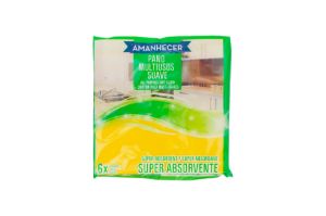 Imagem de PANO MULTIUS SUAVE AMANH 6 UN