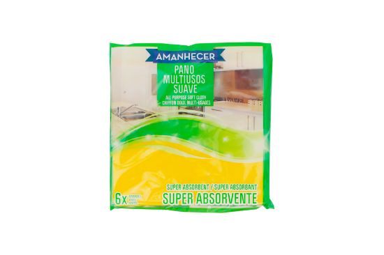 Imagem de PANO MULTIUS SUAVE AMANH 6 UN