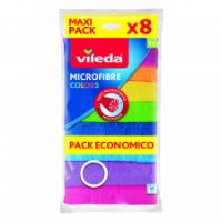 Imagem de PANO MICROFIBRAS VILEDA COLORS 8UN