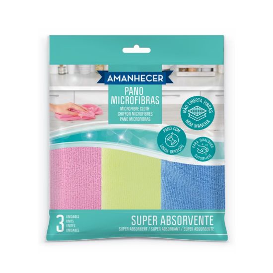 Imagem de PANO MICROF AMANH 32X31 3UN