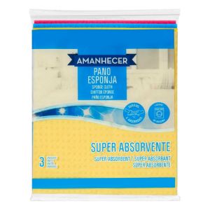 Imagem de PANO ESPONJA AMANH 3UN