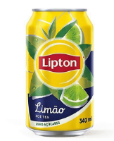 Imagem de ICE TEA LIPTON LIMÃO ZERO LATA 33CL
