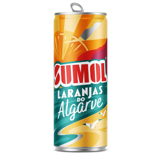 Imagem de REFR C/GÁS SUMOL LARANJA ALGARVE LATA 33
