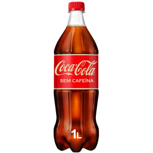 Imagem de REFRIGERANTE COCA COLA ZERO LIMA 1L