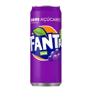 Imagem de REFRIGERANTE FANTA ZERO UVA LATA 33CL