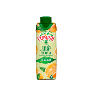 Imagem de SUMO COMPAL 100% FRUTA LARANJA ESPR 33CL