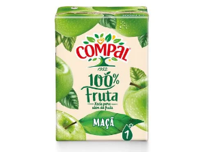 Imagem de SUMO COMPAL 100% FRUTA MAÇÃ 20CL
