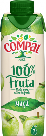 Imagem de SUMO COMPAL 100% FRUTA MAÇÃ/MOR/MEL 1LT