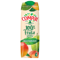 Imagem de SUMO COMPAL 100% FRUTA MULIFRUTOS 1L