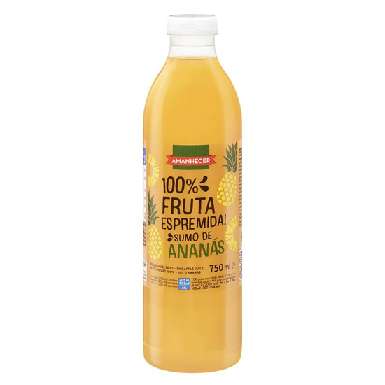 Imagem de SUMO ESPREMIDO ANANAS AMANHECER 75CL