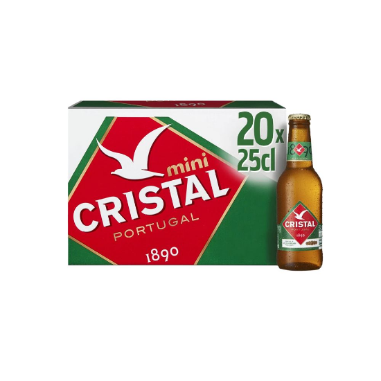 Imagem de CERV.CRISTAL MINI TP 20X25CL