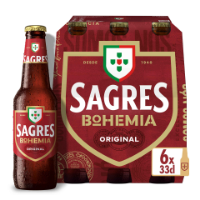Imagem de CERVEJA SAGRES BOHEMIA 33CL