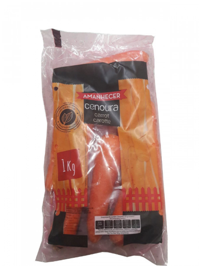 Imagem de Cenoura Calibre 25/40 Saco 1 Kg Amanhecer
