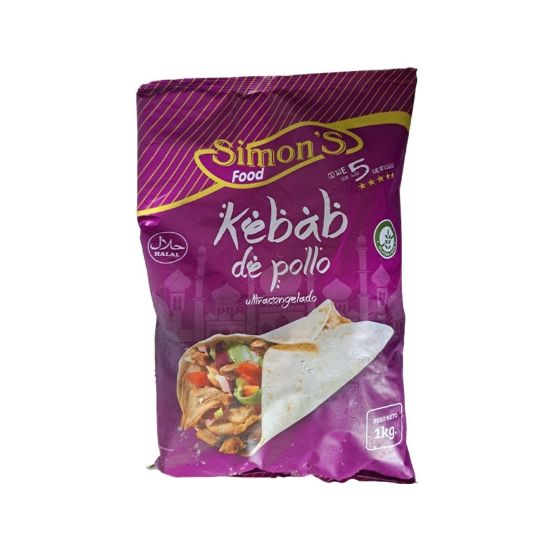 Imagem de Kebab Frango Fatiado Simion's Congelado 1 Kg