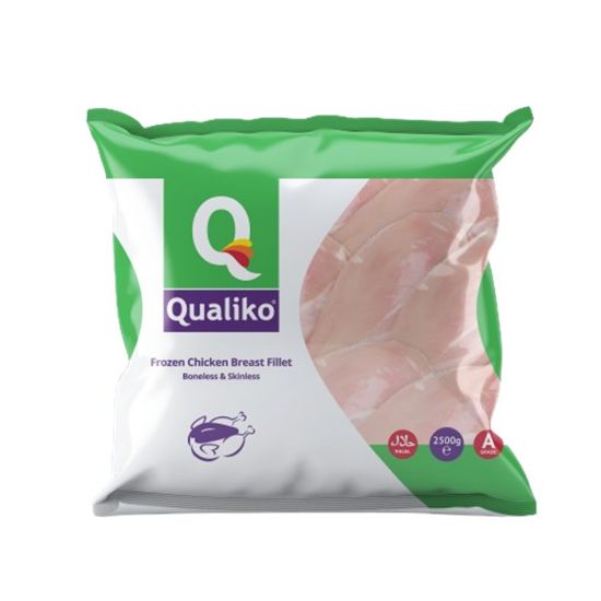 Imagem de Peito de Frango +140 G Qualiko Cong 2,5 Kg