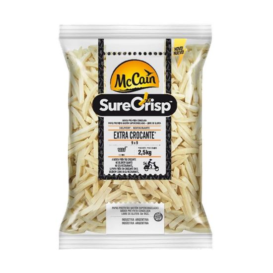 Imagem de Batata Palito 9/9 McCain Surecrisp Cong 2,5 Kg
