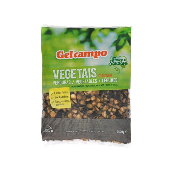 Imagem de Beringela Cubos Grelhados Congelado 20 Mm 2,5 Kg