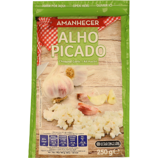 Imagem de Alho Picado Amanhecer Cong 250 G