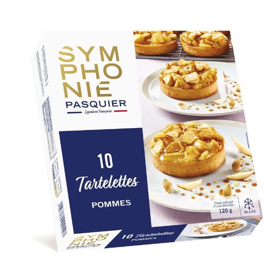 Imagem de Tartelettes Maça Pasquier 10 X 120 G