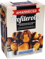 Imagem de Profiteroles Recheio Gelado Nata Amanhecer Cong 300 G