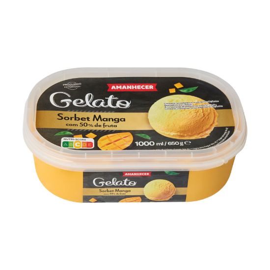Imagem de Sorbet Amanhecer Manga 50 % Fruta 1 L