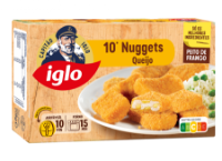 Imagem de Nuggets de Frango com Queijo Iglo 208GCong 10 Un