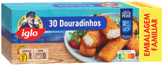 Imagem de Douradinhos Peixa Capitão Iglo 30 Un840 G