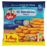 Imagem de Douradinhos de Peixe Iglo Cong 50 Un
