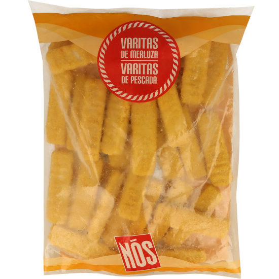 Imagem de Barrinhas de Pescada Nós Congelado 1 Kg