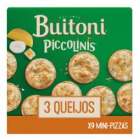 Imagem de Pizza Mini Buitoni Piccolinis 3 Queijos 9 Un Cong 270 G