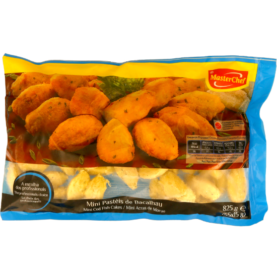 Imagem de Pastéis de Bacalhau Mini MasterChef Cong 55 Un
