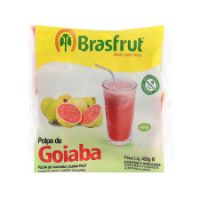 Imagem de Polpa Fruta Brasfrut Goiaba Cong 400 G
