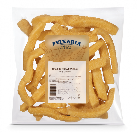 Imagem de Tiras Pota Panadas Cong 500 Gr