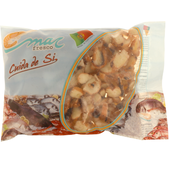 Imagem de Pota Tentáculos Cozidos Cortados Marfresco Cong 900 G