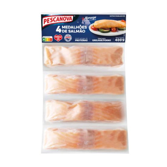 Imagem de Medalhões De Salmão Pescanova 400G