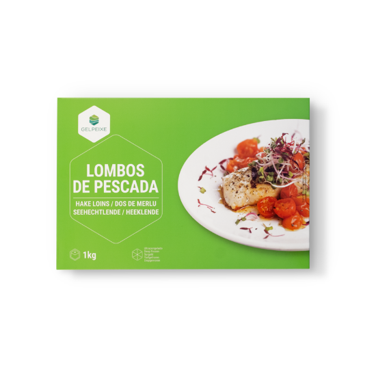 Imagem de Pescada Lombos Gelpeixe Cong 1 kg