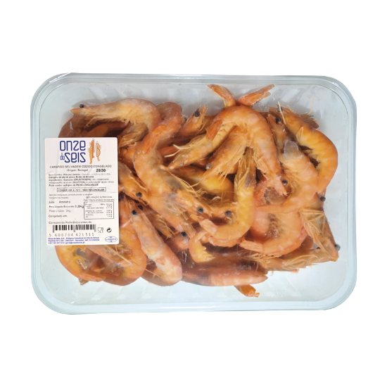 Imagem de Camarão Cozido Selvagem 20/30Senegal Cong 1,8 Kg