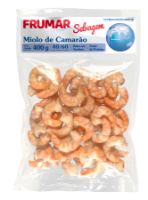 Imagem de Miolo de Camarão Selvagem 40/60 Frumar 400 Gr