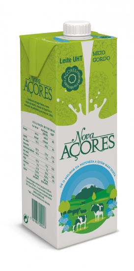 Imagem de Leite Uht Nova Açores Meio Gordo 1 Lt