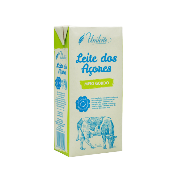 Imagem de Leite Uht Unileite Meio Gordo 1 Lt