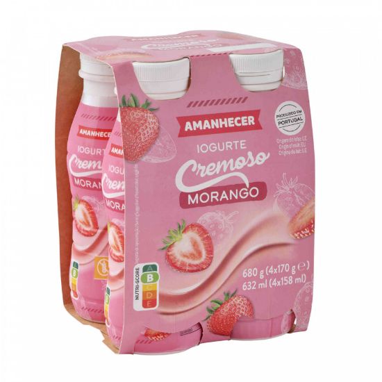 Imagem de Iogurte Líquido Creme Amanhecer Morango 170 G