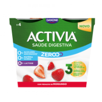 Imagem de Iogurte 000% Activia Morango 4X115G