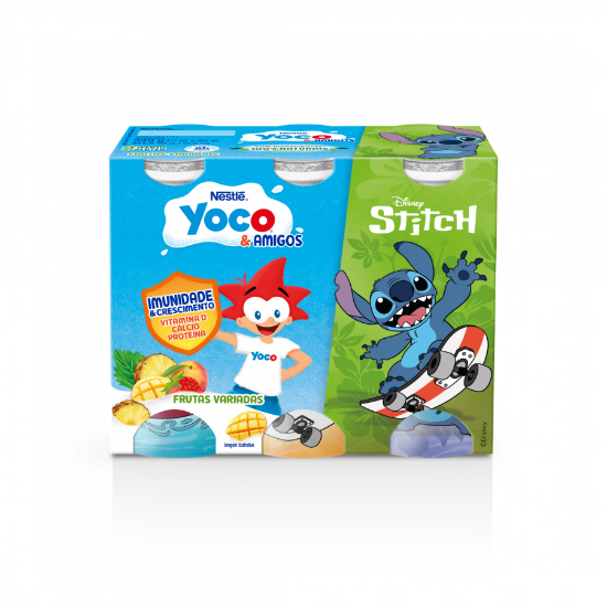 Imagem de Iogurte Líquido Aroma Yoco Suissinho Frutas 6 X 90 G