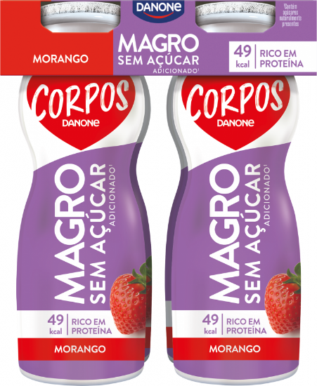 Imagem de Iogurte Líquido Aroma Corpos Danone Morango 155 G