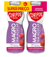 Imagem de Iogurte Líquido Aroma Corpos Danone Morango Framboesa 155 G